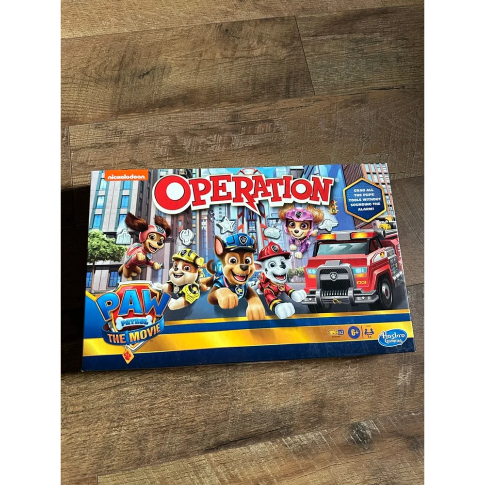Hasbro Paw Patrol Operation Board Game retired
